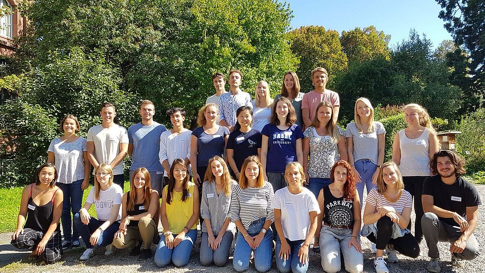 Students in the 2018 Block Course in Plant Biology